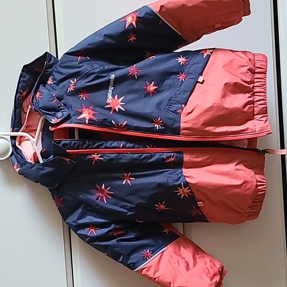 Toddler girls h2no Patagonia jacket